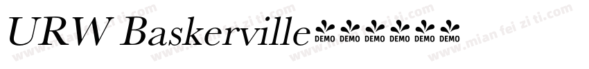 URW Baskerville字体转换